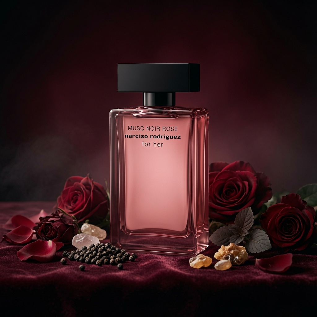 Narciso Rodriguez Musc Noir Rose Eau de Parfum 100 ml - Afbeelding 3