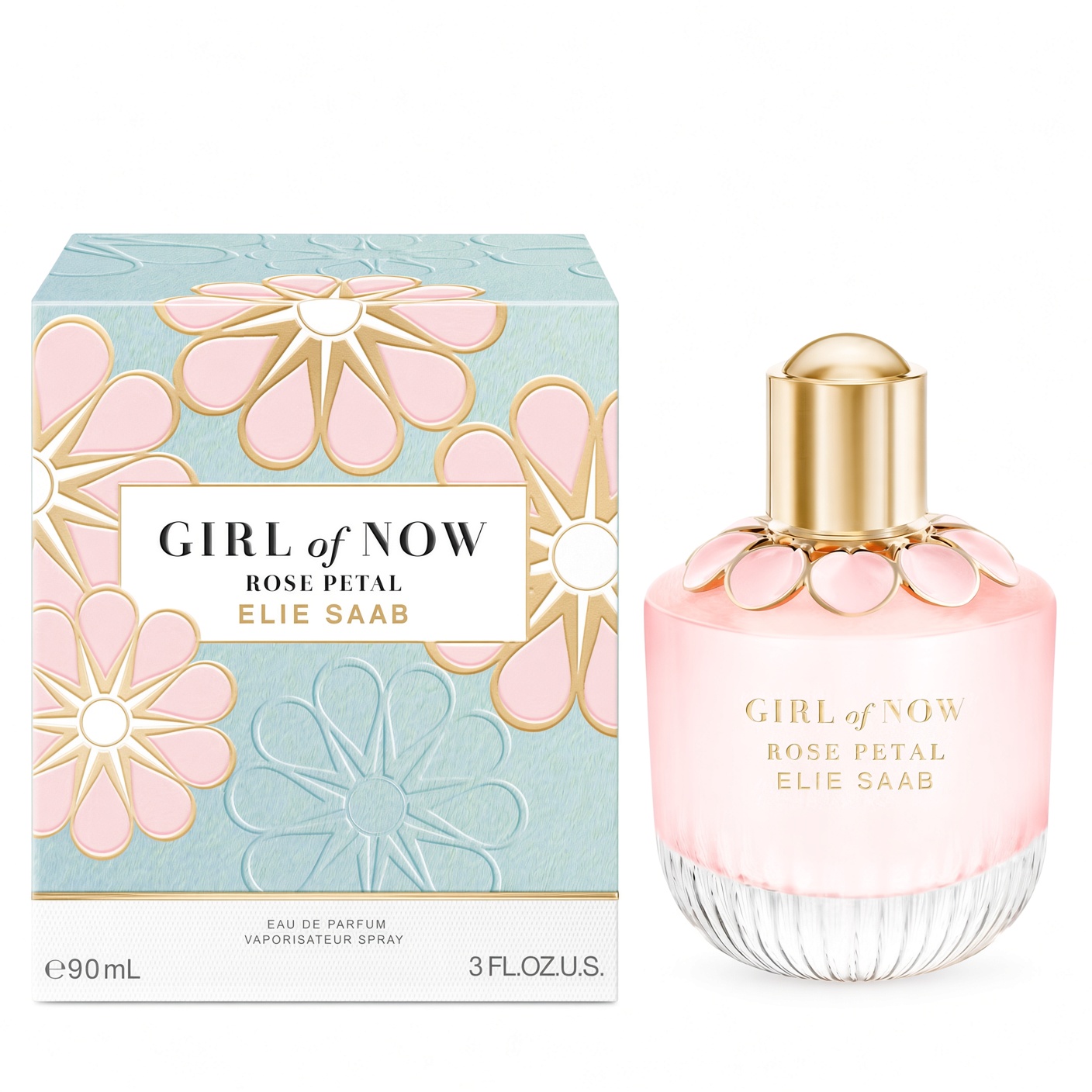 Elie Saab Girl of Now Rose Petal Eau De Parfum 90 ml - Afbeelding 2