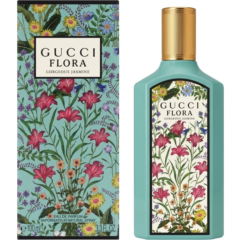 Gucci Flora Gorgeous Jasmine Eau De Parfum 100 ml - Afbeelding 2