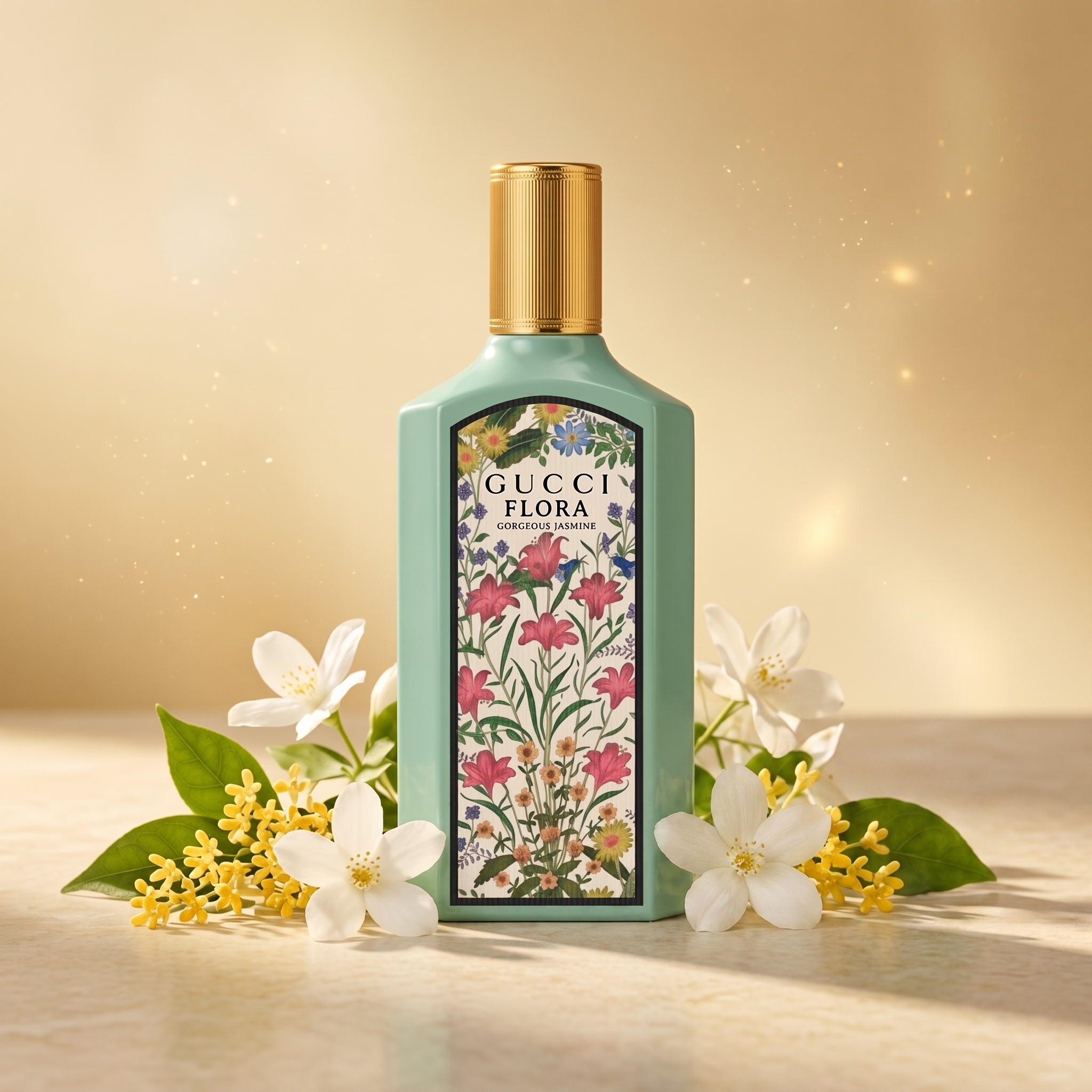 Gucci Flora Gorgeous Jasmine Eau De Parfum 100 ml - Afbeelding 3