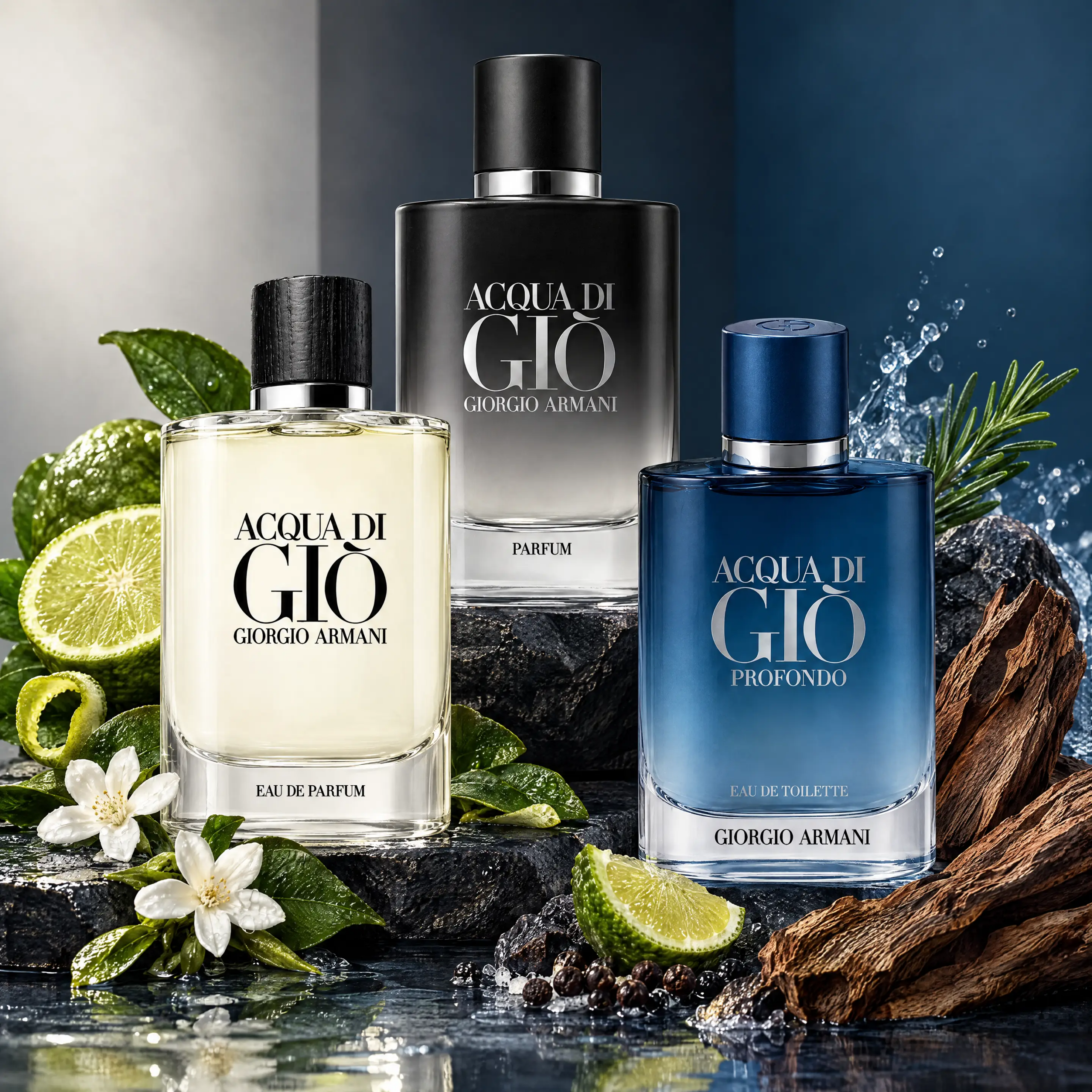 Giorgio Armani Acqua di Gio Profondo Eau de Toilette 100 ml - Afbeelding 5