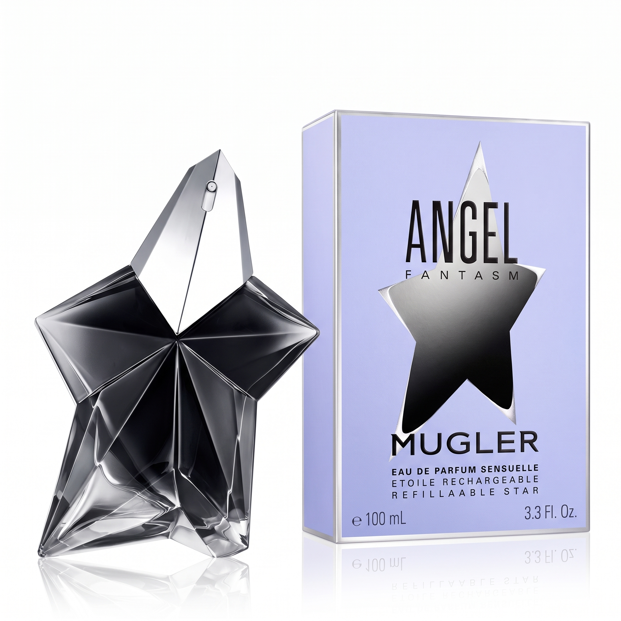 Mugler Angel Fantasm Eau De Parfum Sensuelle Refillable 100 ml - Afbeelding 2