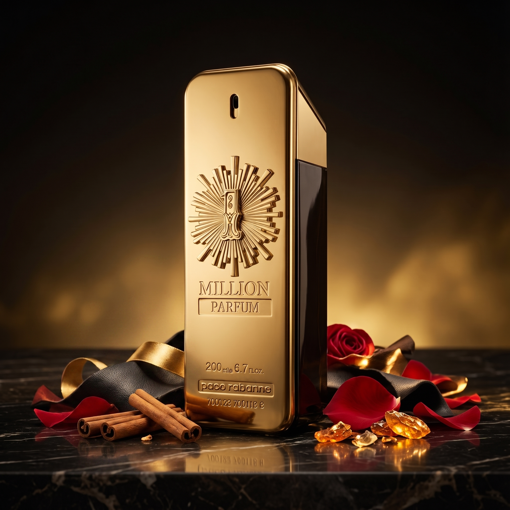 Paco Rabanne 1 Million Eau de Parfum 200 ml - Afbeelding 3