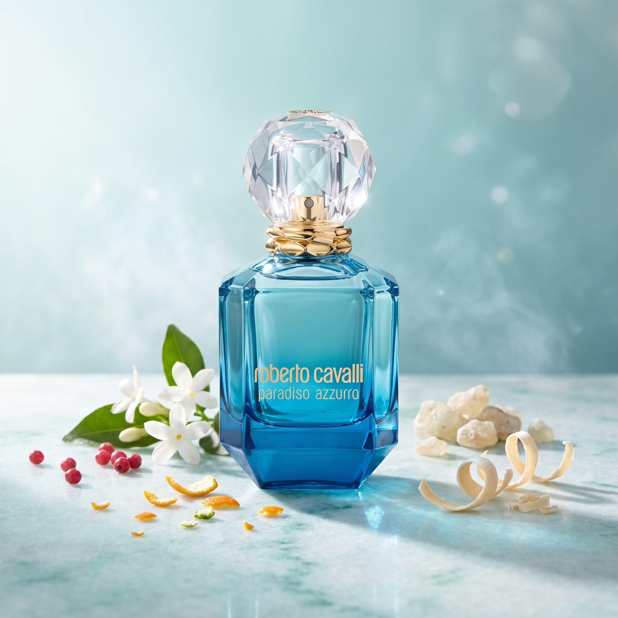Roberto Cavalli Paradiso Azzurro Eau de Parfum 75 ml - Afbeelding 3