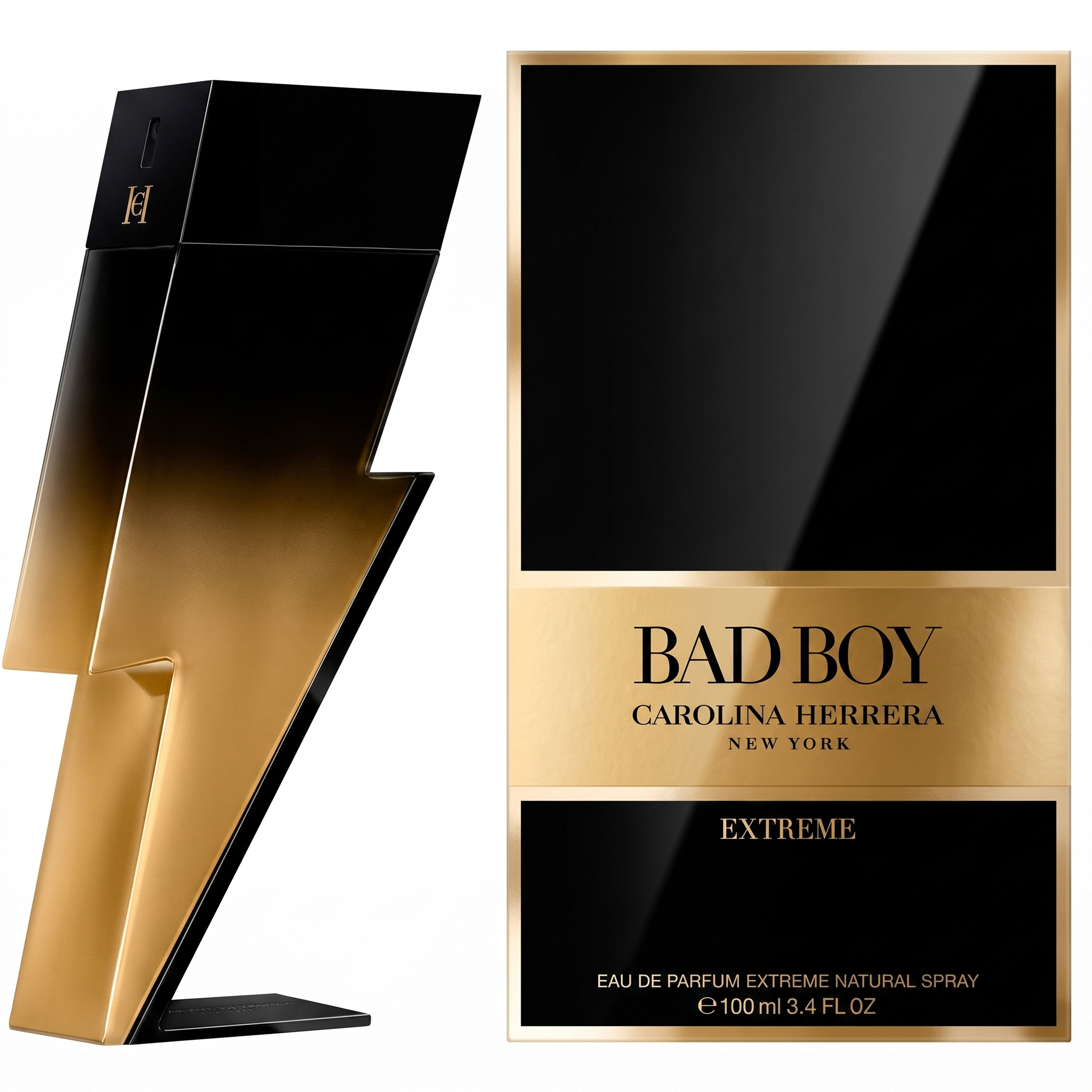 Carolina Herrera Bad Boy Extreme Eau de Parfum 100ml - Afbeelding 2