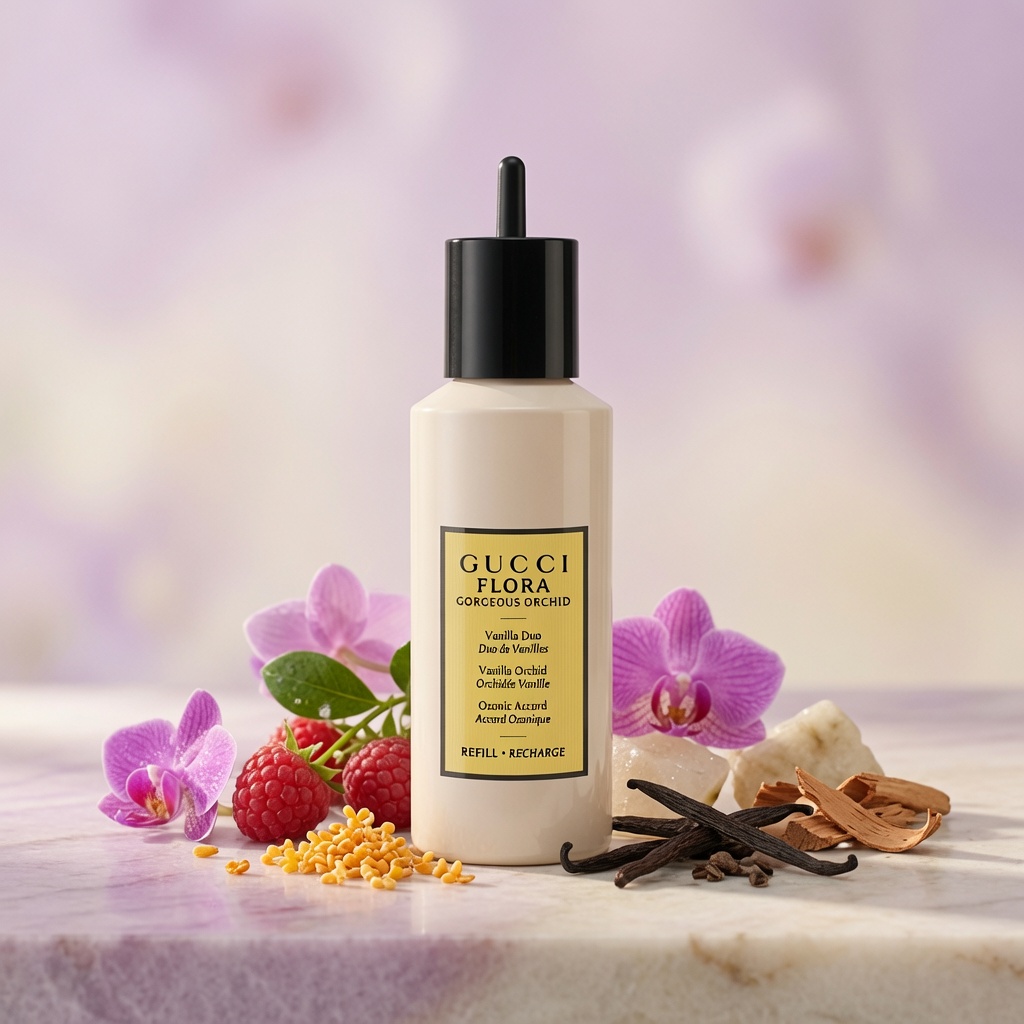 Gucci Flora Gorgeous Orchid Eau de Parfum Refill 150 ml - Afbeelding 3