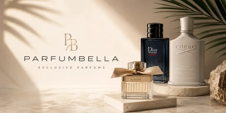 Luxe zomerparfums van Parfumbella met exclusieve dames- en herengeuren voor de zomer van 2026, waaronder Dior Homme Sport, Creed en Chloé.