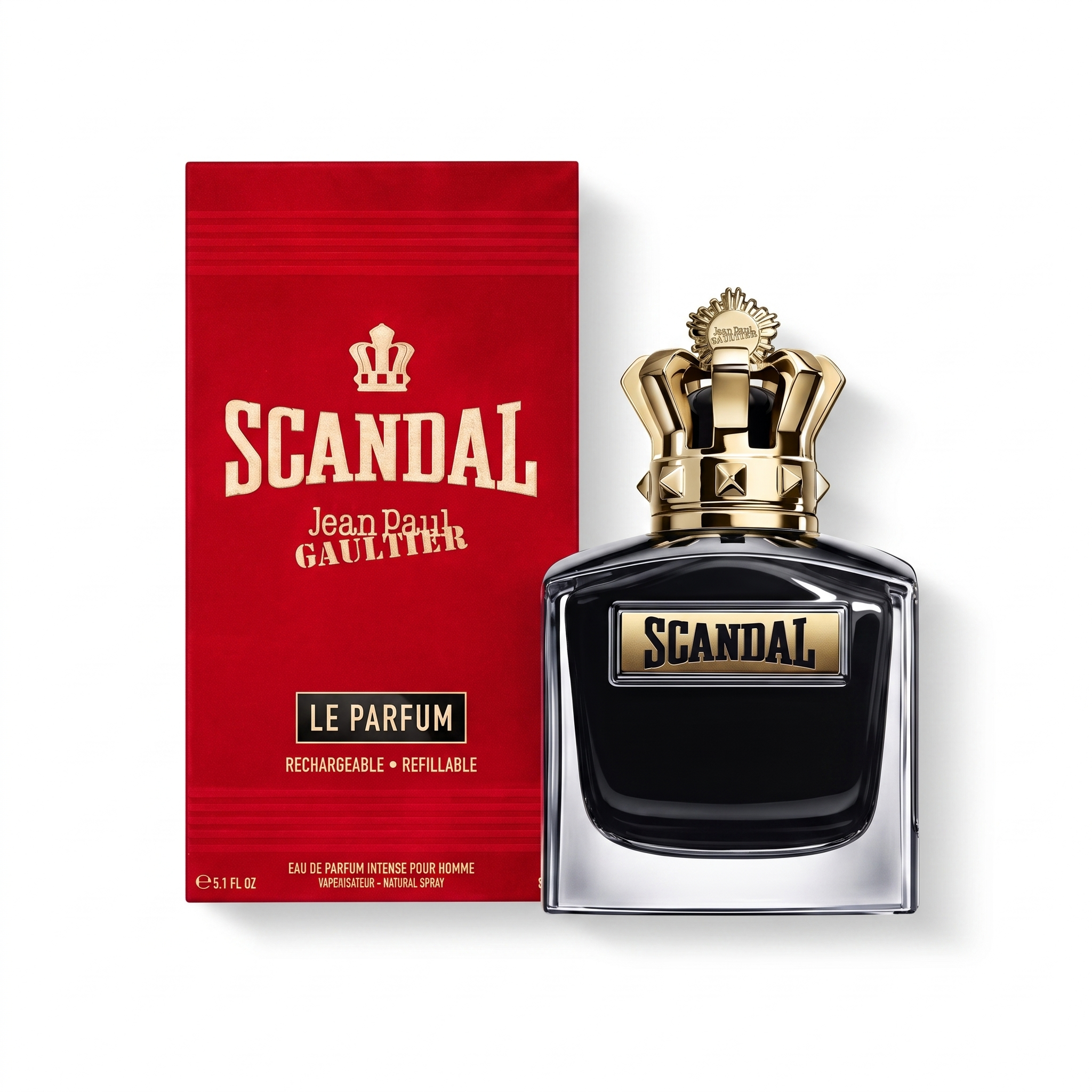 Jean Paul Gaultier Scandal Pour Homme Le Parfum 150 ml - Afbeelding 2