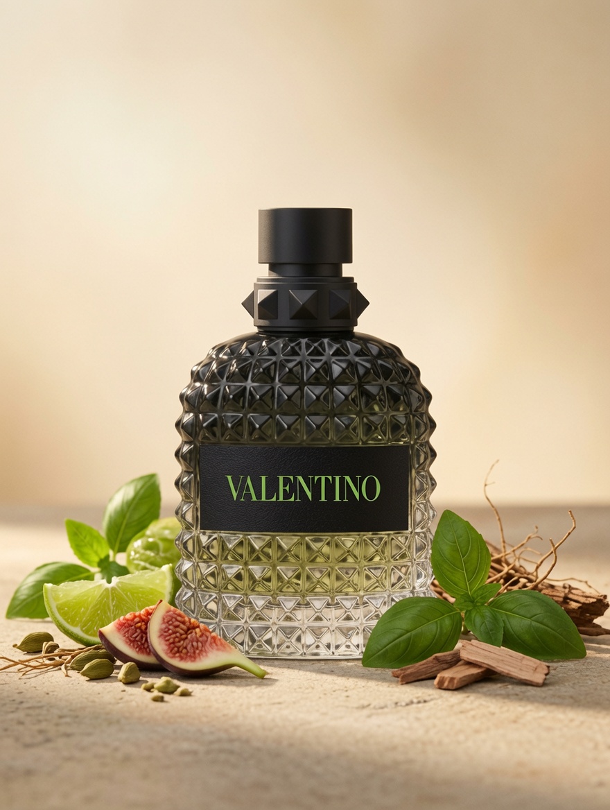 Valentino Born in Roma Uomo Green Stravaganza Eau de Toilette 100 ml - Afbeelding 3