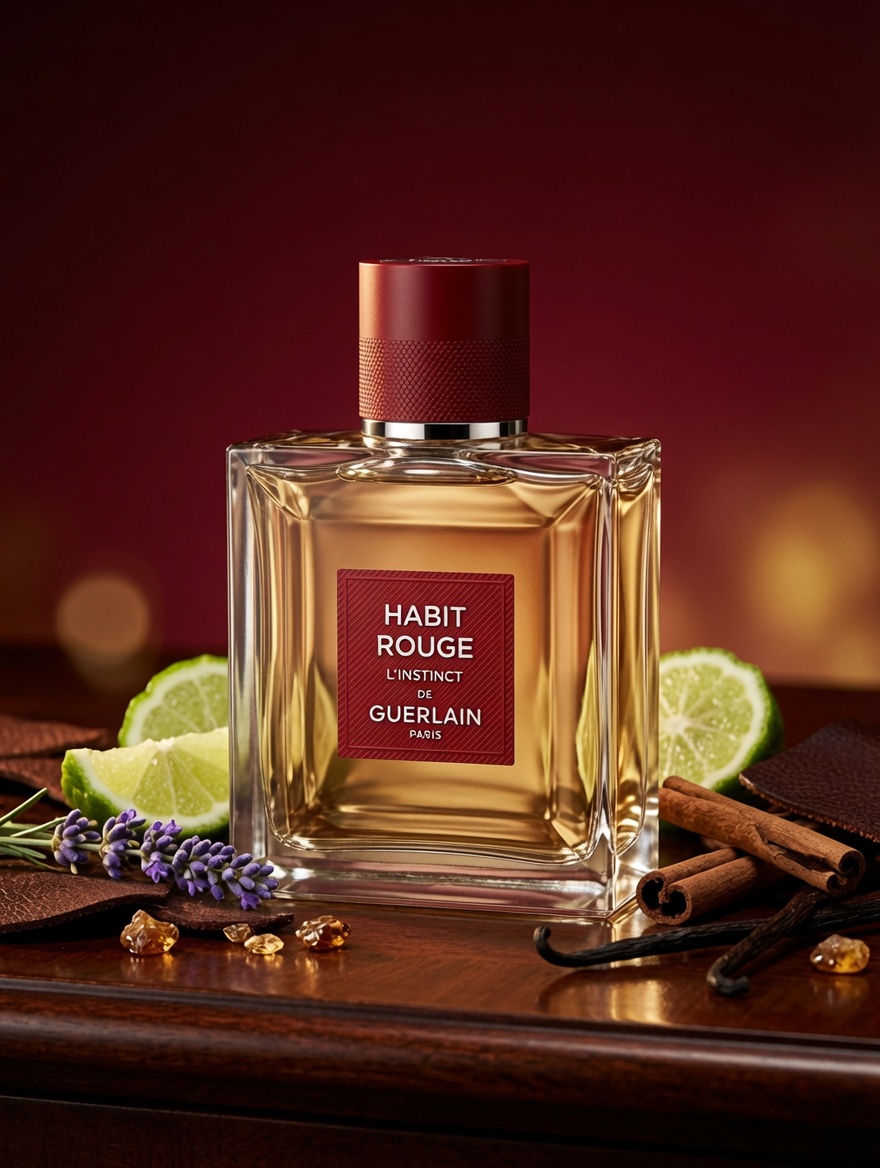 Guerlain Habit Rouge L’Instinct Eau de Toilette Intense 100 ml - Afbeelding 3
