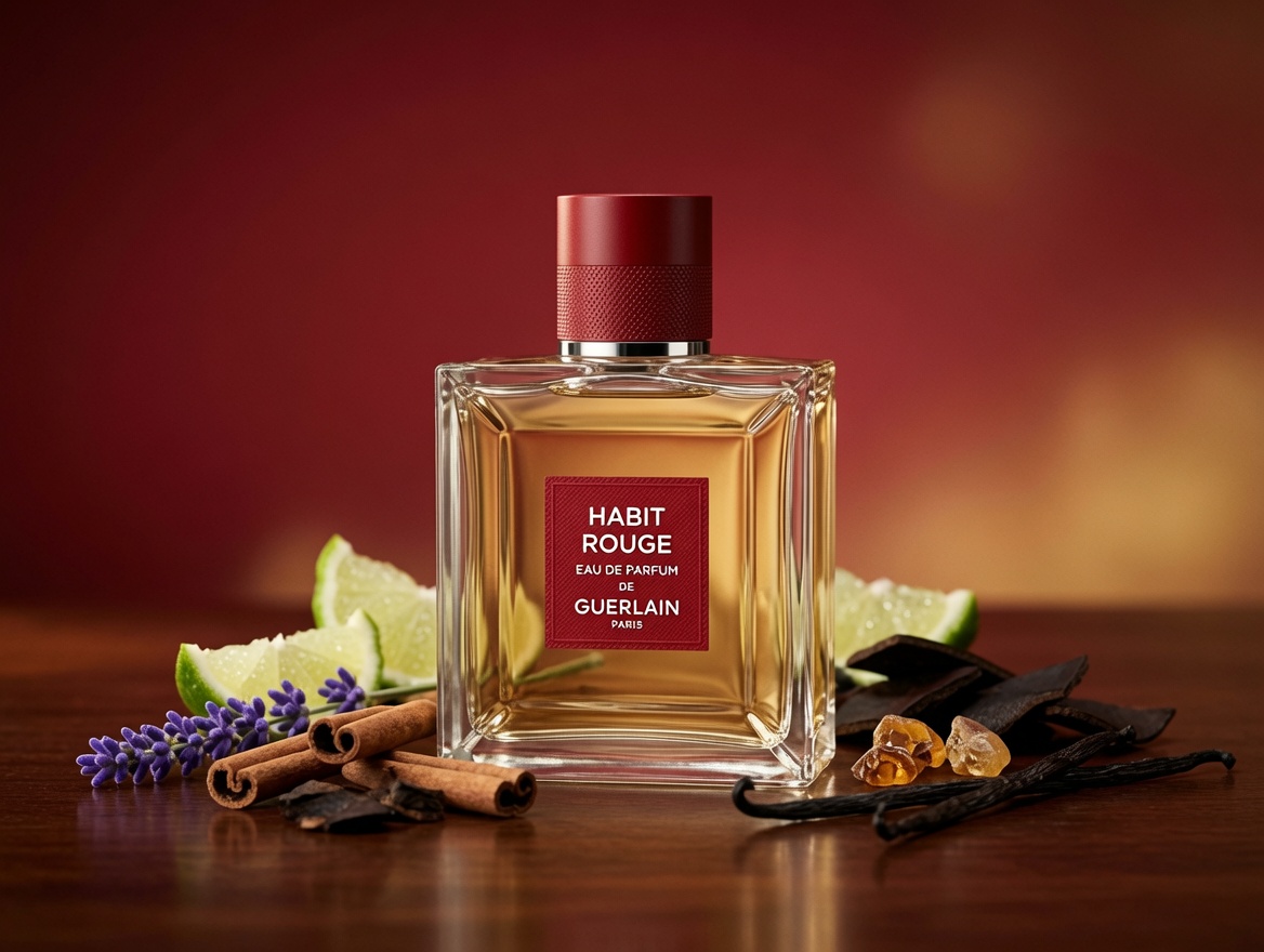 Guerlain Habit Rouge Eau de Parfum 100 ml - Afbeelding 3