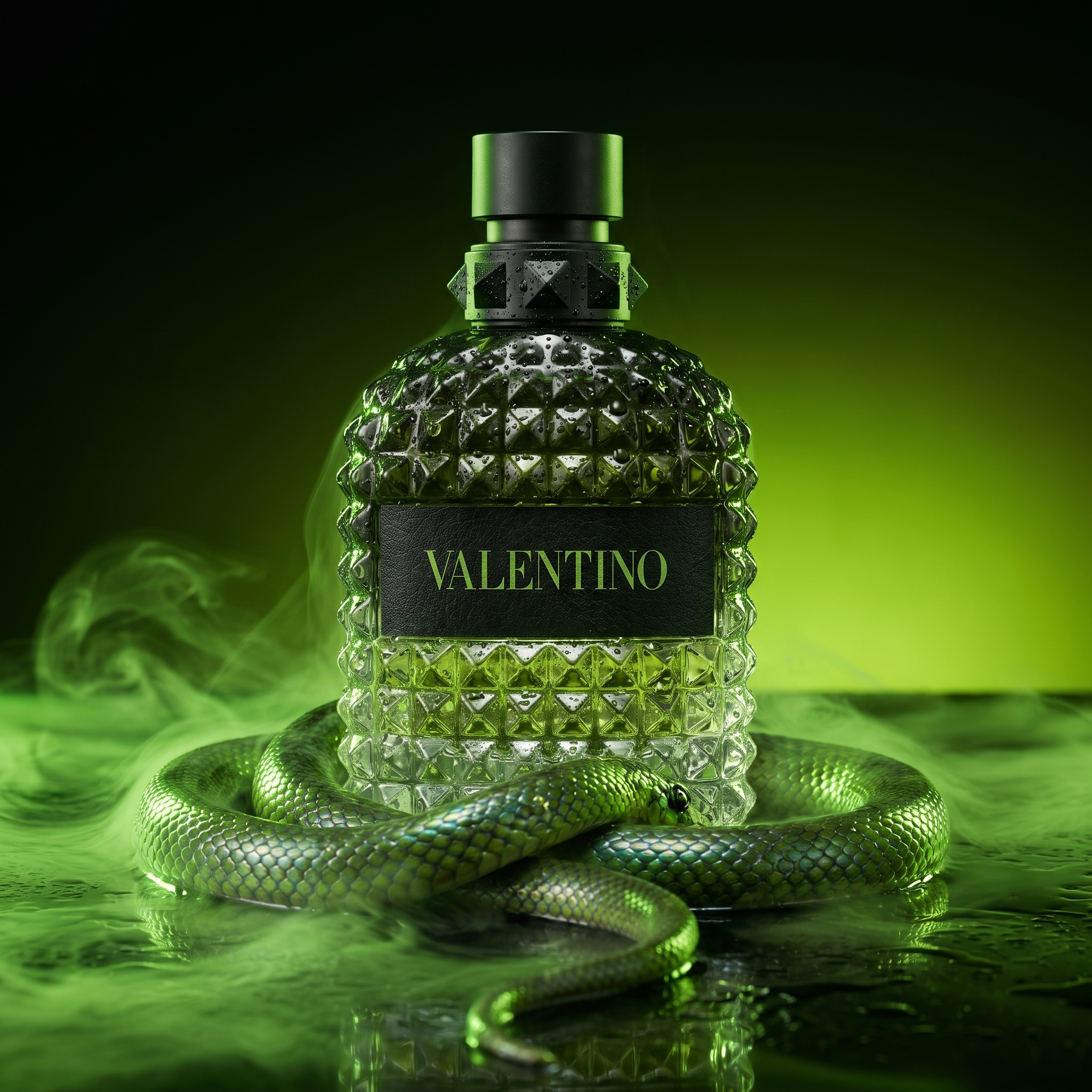 Valentino Born in Roma Uomo Green Stravaganza Eau de Toilette 100 ml - Afbeelding 4