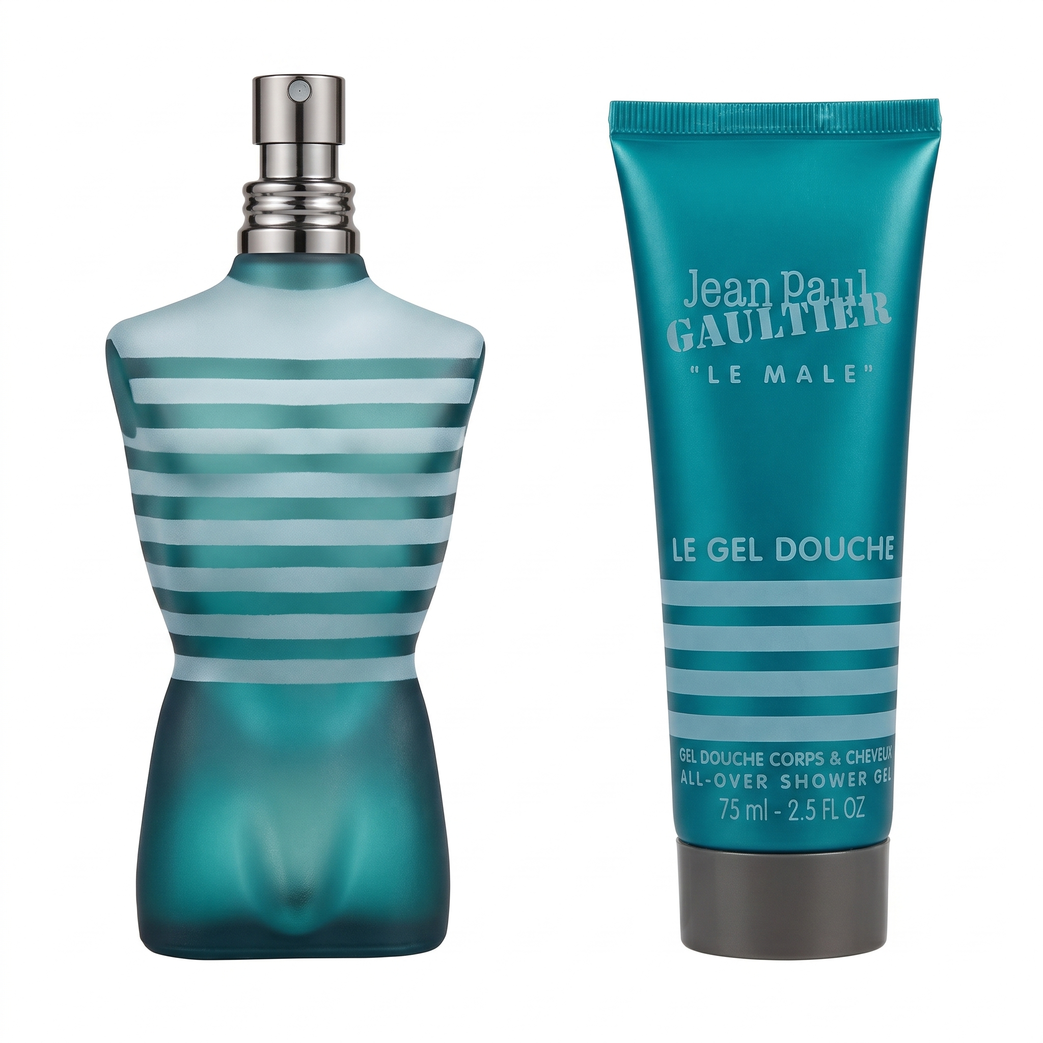 Jean Paul Gaultier Le Male Gift Set - Eau de Toilette 125 ml + Shower Gel 75 ml - herenparfum geschenkset