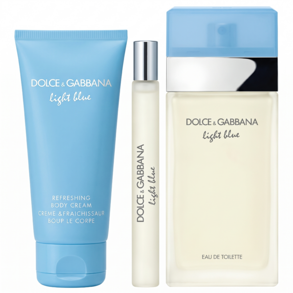 Dolce & Gabbana Light Blue Gift Set EDT 100 ml + 50 ml + 10 ml