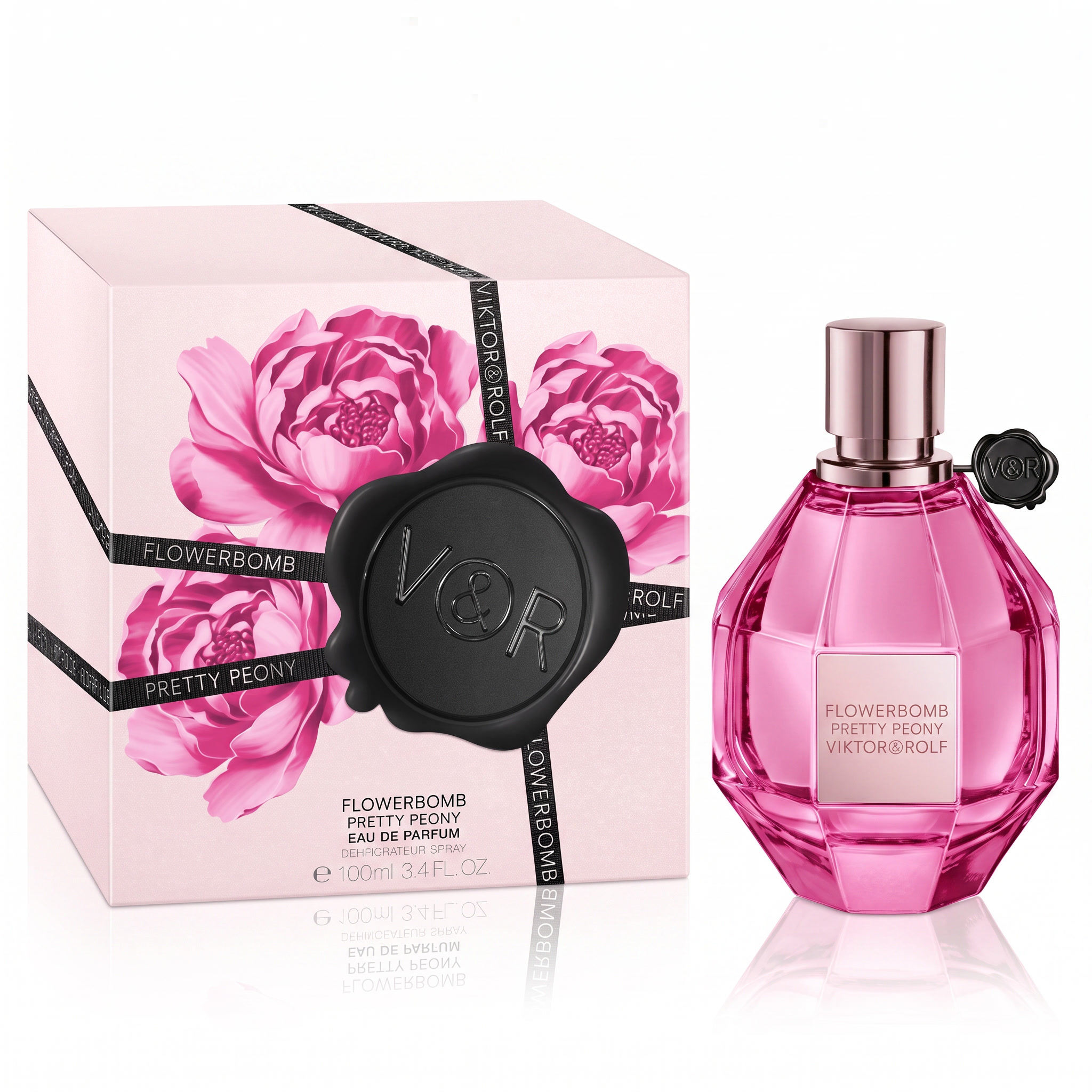 Viktor&Rolf Flowerbomb Pretty Peony Eau de Parfum 100 ml - Afbeelding 2