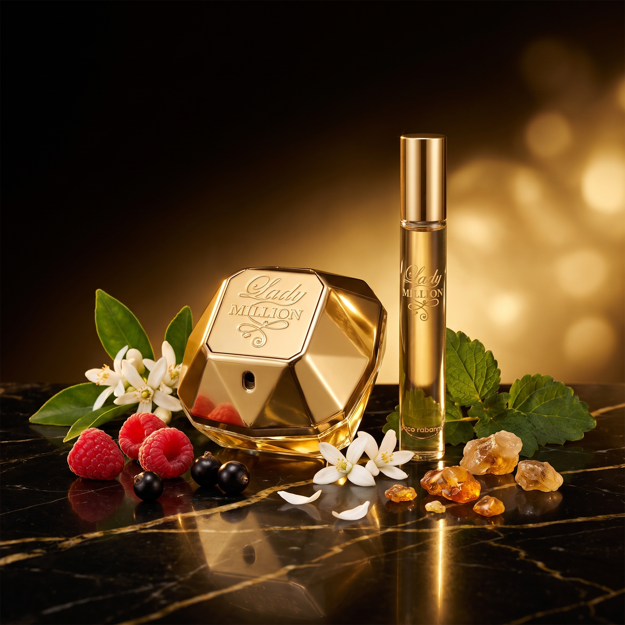 Paco Rabanne Lady Million Gift Set Eau de Parfum 80 ml + 20 ml - Afbeelding 3