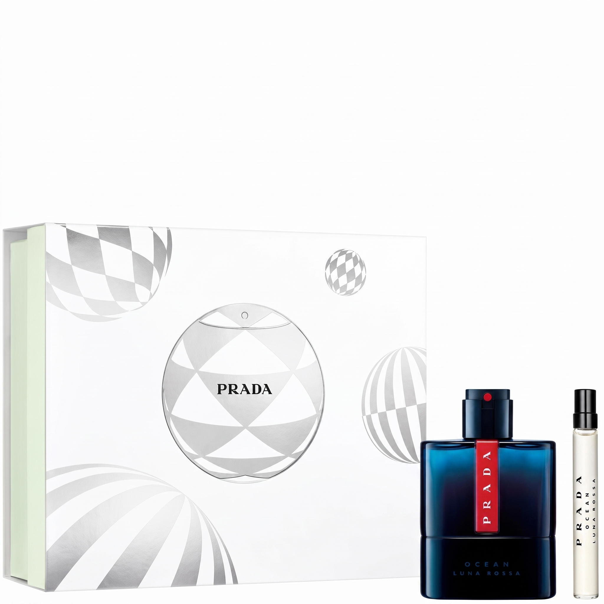 Prada Luna Rossa Ocean Eau de Parfum Gift Set 100 ml + 10 ml - Afbeelding 2