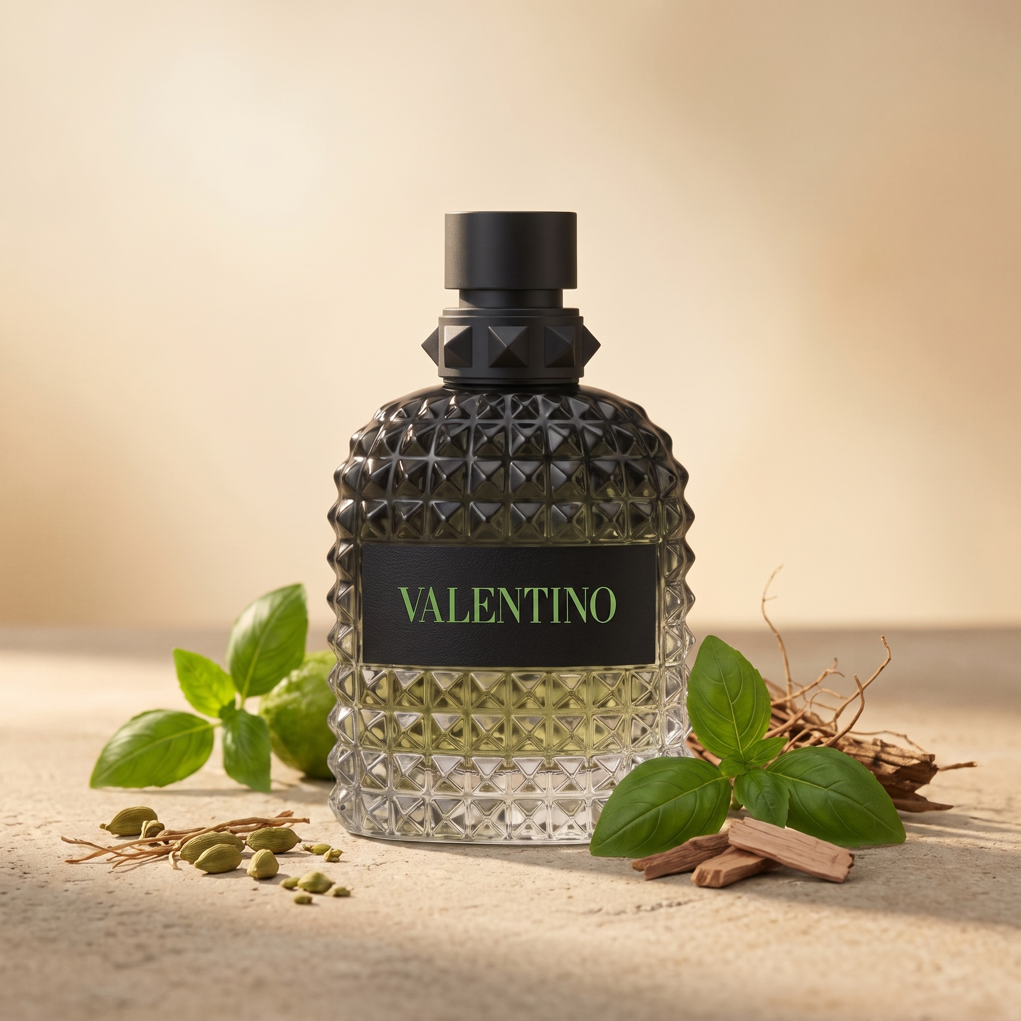 Valentino Born in Roma Uomo Green Stravaganza Eau de Toilette 100 ml - Afbeelding 3