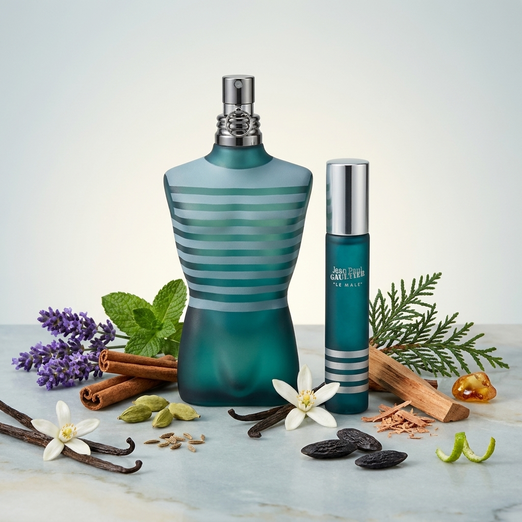 Jean Paul Gaultier Le Male EDT 125 ml + EDT 20 ml - Afbeelding 3