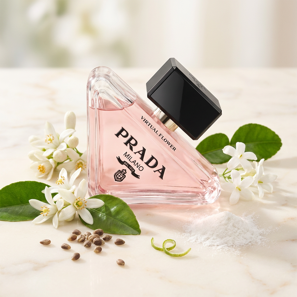 prada paradoxe virtual flower eau de parfum 90 ml - Afbeelding 3