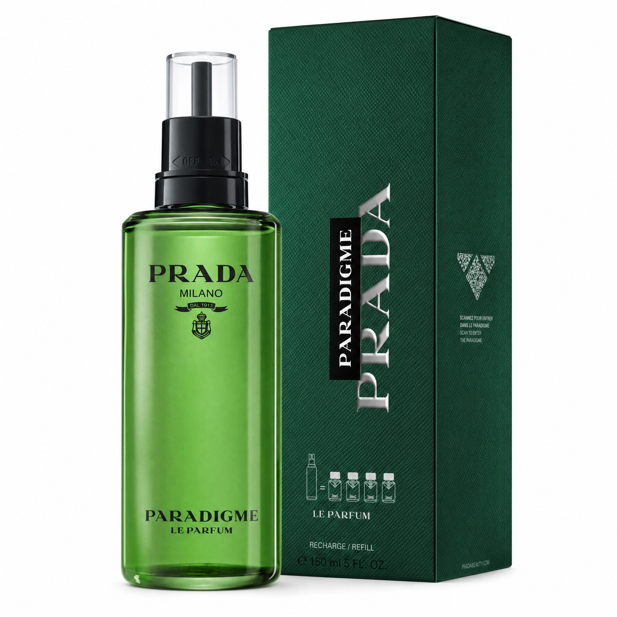 prada paradigme le parfum 150 ml refill - Afbeelding 2