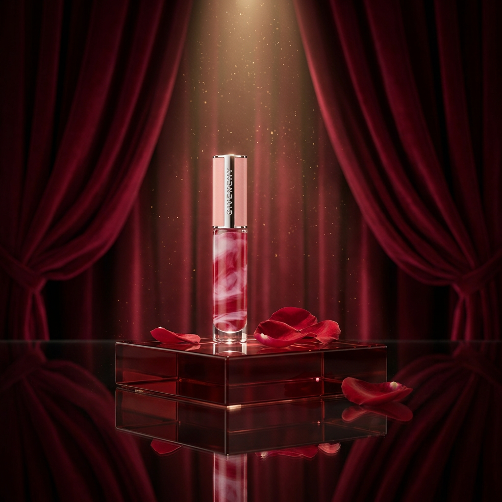 GIVENCHY Ladies Rose Perfecto Liquid Lip Balm 0.21 oz 37 Rouge Graine - Afbeelding 4