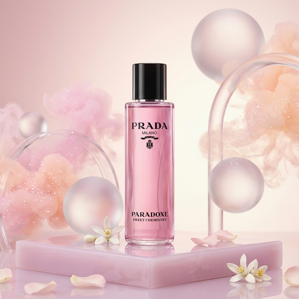prada paradoxe sweet chemistry eau de parfum 100 ml refill - Afbeelding 4