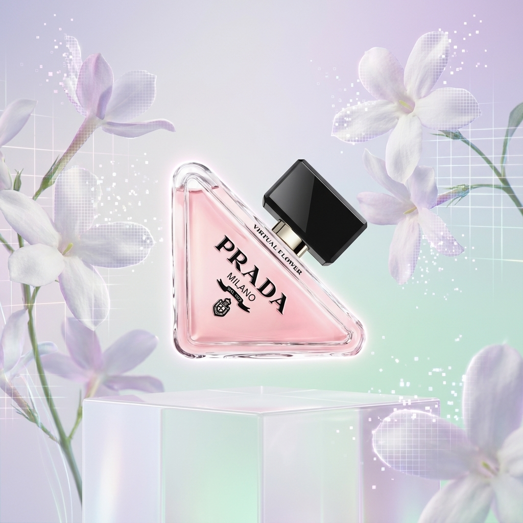 prada paradoxe virtual flower eau de parfum 90 ml - Afbeelding 4